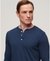 LONG SLEEVE JERSEY HENLEY TOP