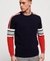 TRACK EMBOSSED CREW NECK JUMPER