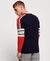 TRACK EMBOSSED CREW NECK JUMPER