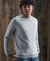 ORANGE LABEL STRIPED COTTON CREW JUMPER