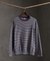ORANGE LABEL STRIPED COTTON CREW JUMPER