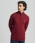ORGANIC COTTON EMBROIDERED HENLEY SWEATSHIRT