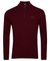 ORGANIC COTTON EMBROIDERED HENLEY SWEATSHIRT