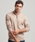 ORGANIC COTTON EMBROIDERED HENLEY SWEATSHIRT