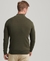 ORGANIC COTTON EMBROIDERED HENLEY SWEATSHIRT