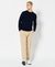 ORGANIC COTTON CASHMERE CREW JUMPER