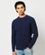 VINTAGE TEXTURED CREW KNIT JUMPER