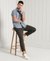 ORGANIC COTTON CORE SLIM CHINO TROUSERS