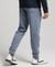 ORGANIC COTTON VINTAGE LOGO EMBROIDERED JOGGERS