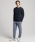 ORGANIC COTTON VINTAGE LOGO EMBROIDERED JOGGERS