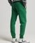 ORGANIC COTTON VINTAGE LOGO EMBROIDERED JOGGERS