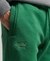 ORGANIC COTTON VINTAGE LOGO EMBROIDERED JOGGERS
