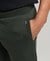 ORGANIC COTTON VINTAGE LOGO EMBROIDERED JOGGERS