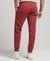 ORGANIC COTTON VINTAGE LOGO EMBROIDERED JOGGERS
