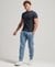 ORGANIC COTTON VINTAGE LOGO EMBROIDERED JOGGERS