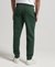 ORGANIC COTTON VINTAGE LOGO EMBROIDERED JOGGERS