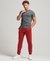 ORGANIC COTTON VINTAGE LOGO EMBROIDERED JOGGERS