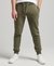 ORGANIC COTTON VINTAGE LOGO EMBROIDERED JOGGERS