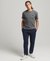 ORGANIC COTTON VINTAGE LOGO EMBROIDERED JOGGERS