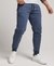 ORGANIC COTTON VINTAGE LOGO EMBROIDERED JOGGERS