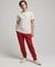 VINTAGE LOGO EMBROIDERED CUFFED JOGGERS
