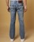 6 YOKAHAMA BOOTCUT WASH JEANS