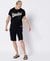 ORGANIC COTTON VINTAGE LOGO JERSEY SHORTS