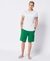 ORGANIC COTTON VINTAGE LOGO JERSEY SHORTS