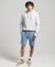 VINTAGE LOGO EMBROIDERED JERSEY SHORTS