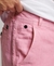 OVERDYED LINEN SHORTS