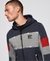 GYM TECH STRETCH BLOCKED ZIPHOOD