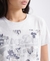 VINTAGE LOGO ROSE PANEL T-SHIRT