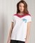 COLLEGIATE COLOUR BLOCK T-SHIRT
