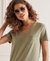 POCKET V NECK TEE