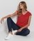 POCKET V NECK TEE