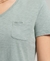 ORGANIC COTTON STUDIOS POCKET V-NECK T-SHIRT