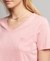 ORGANIC COTTON STUDIOS POCKET V-NECK T-SHIRT
