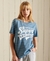 SCRIPT STYLE COLLEGE STRIPE T-SHIRT