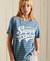 SCRIPT STYLE COLLEGE STRIPE T-SHIRT