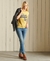SCRIPT STYLE COLLEGE STRIPE T-SHIRT