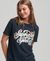 SCRIPT STYLE FLORAL T-SHIRT