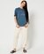 CODE LOGO GARMENT DYE LOOSE T-SHIRT