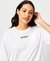 MICRO LOGO EMBROIDERED BOXY T-SHIRT