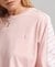 CODE S LOGO TAPE OVERSIZED BOXY T-SHIRT