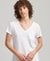 STUDIOS SLUB PKT VEE NECK TEE