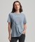 ORGANIC COTTON VINTAGE COOPER EMBOSSED T-SHIRT