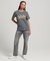ORGANIC COTTON VINTAGE LOGO SCRIPTED COLL T-SHIRT