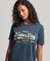 VINTAGE LOGO EMBELLISHED T-SHIRT