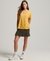 SLUB EMBROIDERED V-NECK T-SHIRT
