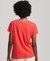 SLUB EMBROIDERED V-NECK T-SHIRT